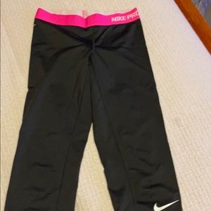Nike dri fit crop pants